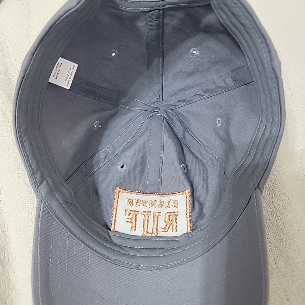 Clemson Ruf baseball cap with logo patch on the front.